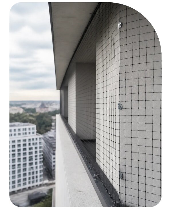 Сетка от птиц под ключ в Балашове по цене от 5085 р. | Сенат-Бла